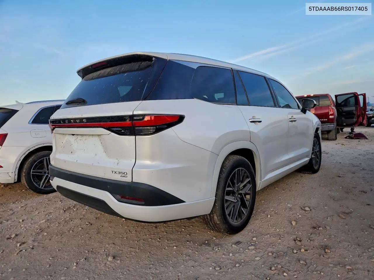2024 Lexus Tx 350 Base VIN: 5TDAAAB66RS017405 Lot: 73503895
