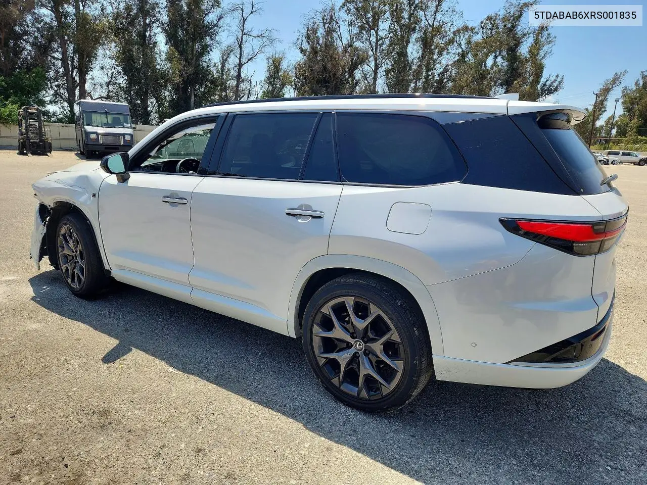 2024 Lexus Tx 500H F Sport Performance Luxury VIN: 5TDABAB6XRS001835 Lot: 85462115