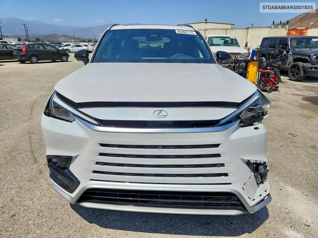 2024 Lexus Tx 500H F Sport Performance Luxury VIN: 5TDABAB6XRS001835 Lot: 85462115