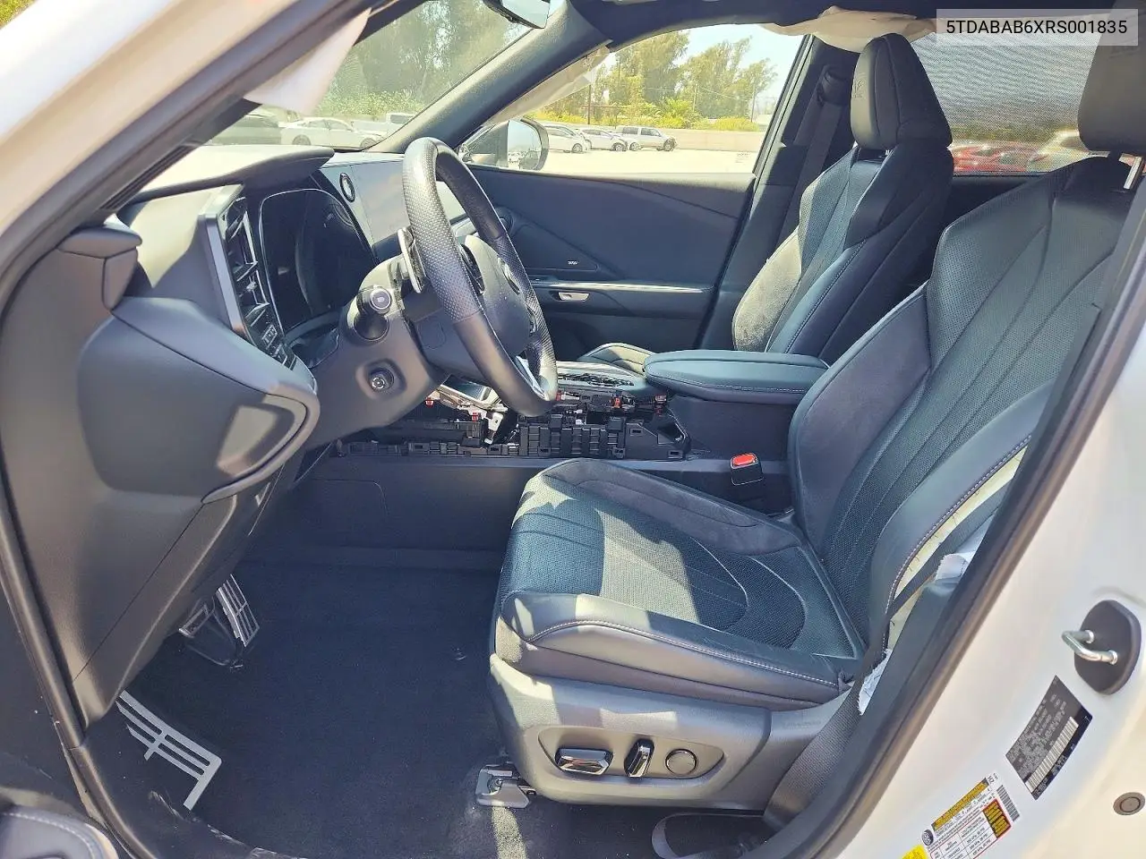2024 Lexus Tx 500H F Sport Performance Luxury VIN: 5TDABAB6XRS001835 Lot: 85462115