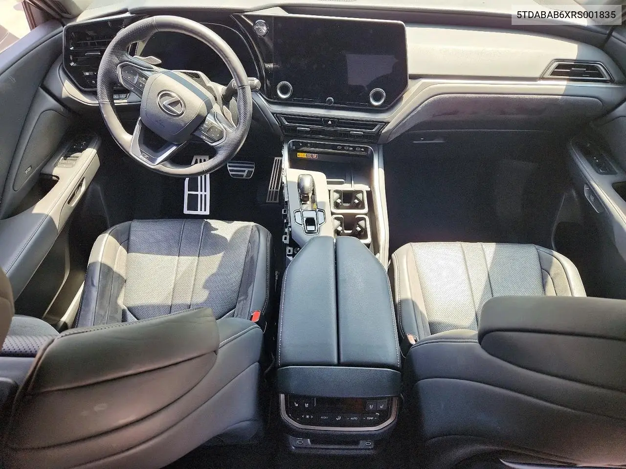 2024 Lexus Tx 500H F Sport Performance Luxury VIN: 5TDABAB6XRS001835 Lot: 85462115