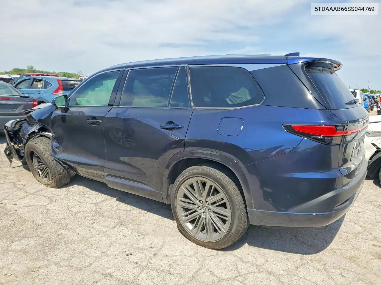 2025 Lexus Tx 350 Luxury VIN: 5TDAAAB66SS044769 Lot: 52861636