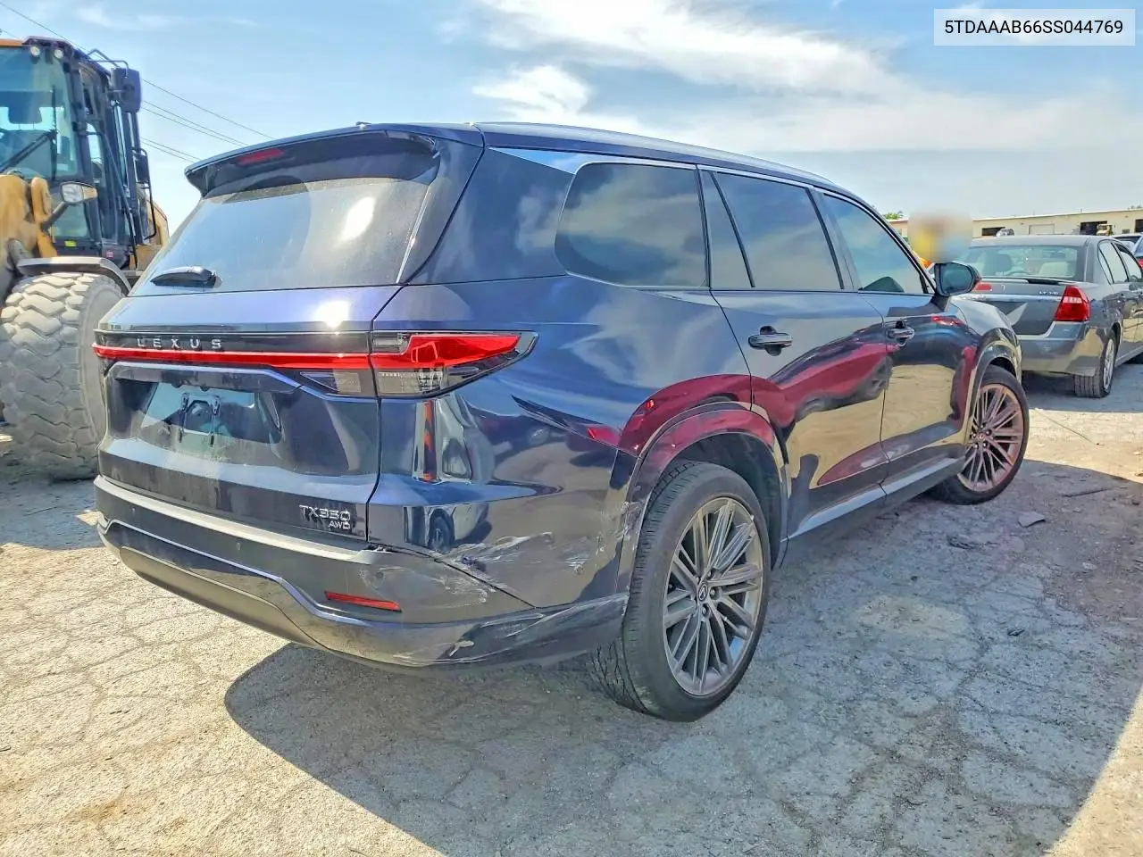 2025 Lexus Tx 350 Luxury VIN: 5TDAAAB66SS044769 Lot: 52861636