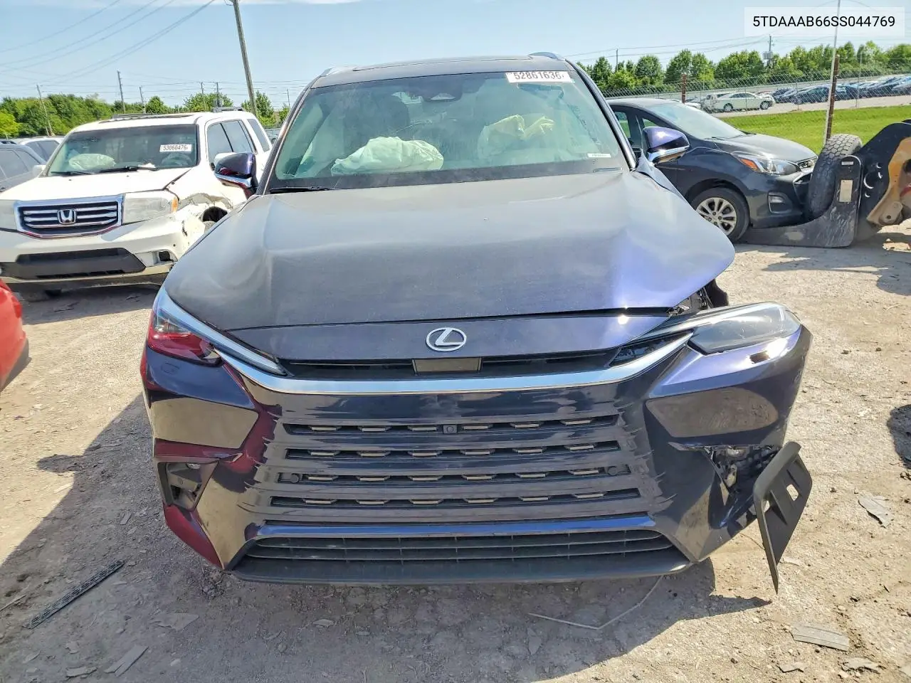 2025 Lexus Tx 350 Luxury VIN: 5TDAAAB66SS044769 Lot: 52861636