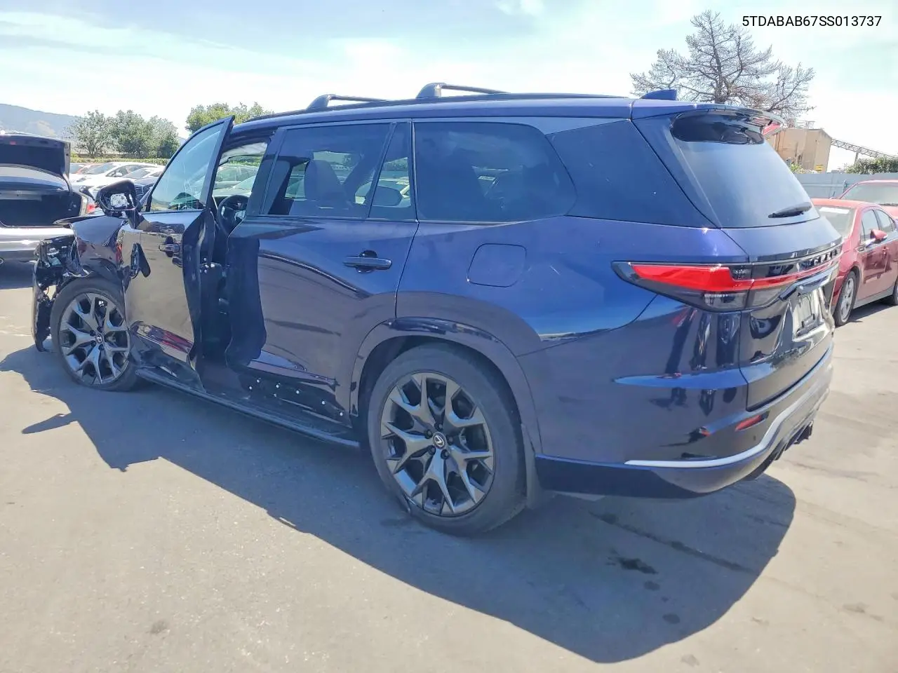 2025 Lexus Tx 500H F Sport Performance Luxury VIN: 5TDABAB67SS013737 Lot: 53070036