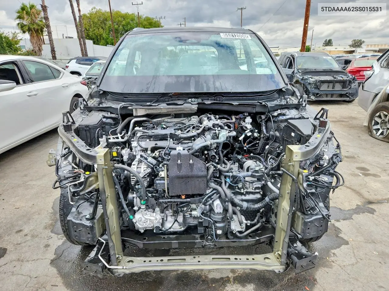 2025 Lexus Tx 350 Premium VIN: 5TDAAAA62SS015531 Lot: 55212006