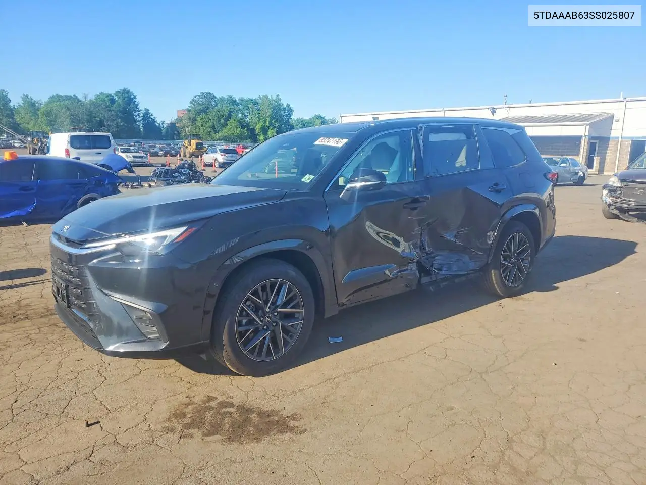 2025 Lexus Tx 350 Premium VIN: 5TDAAAB63SS025807 Lot: 55247196