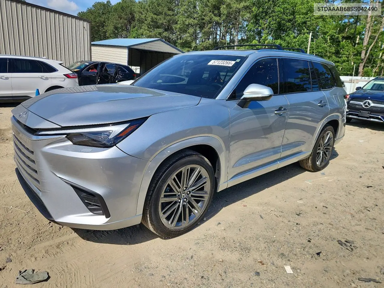 2025 Lexus Tx 350 Luxury VIN: 5TDAAAB68SS042490 Lot: 57123266