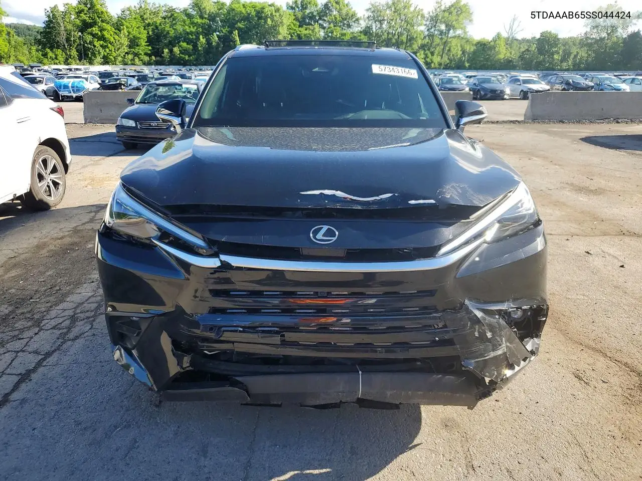 2025 Lexus Tx 350 Premium VIN: 5TDAAAB65SS044424 Lot: 57343166