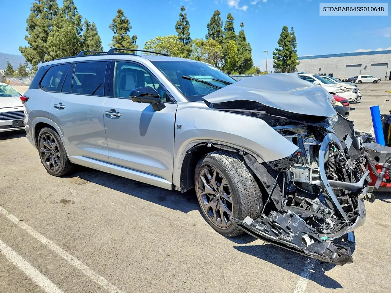 2025 Lexus Tx 500H F Sport Performance Luxury VIN: 5TDABAB64SS010648 Lot: 57573276