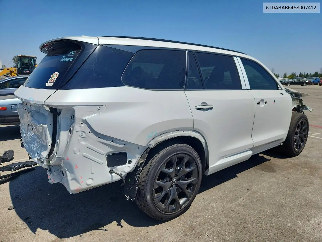 2025 Lexus Tx 500H F Sport Performance Premium VIN: 5TDABAB64SS007412 Lot: 58229386