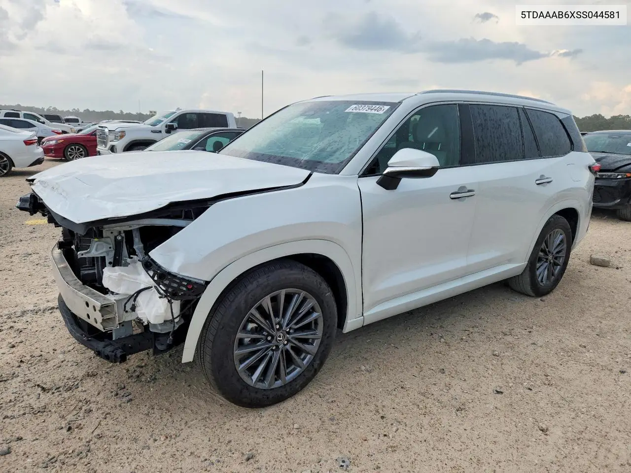 2025 Lexus Tx 350 Base VIN: 5TDAAAB6XSS044581 Lot: 60379446