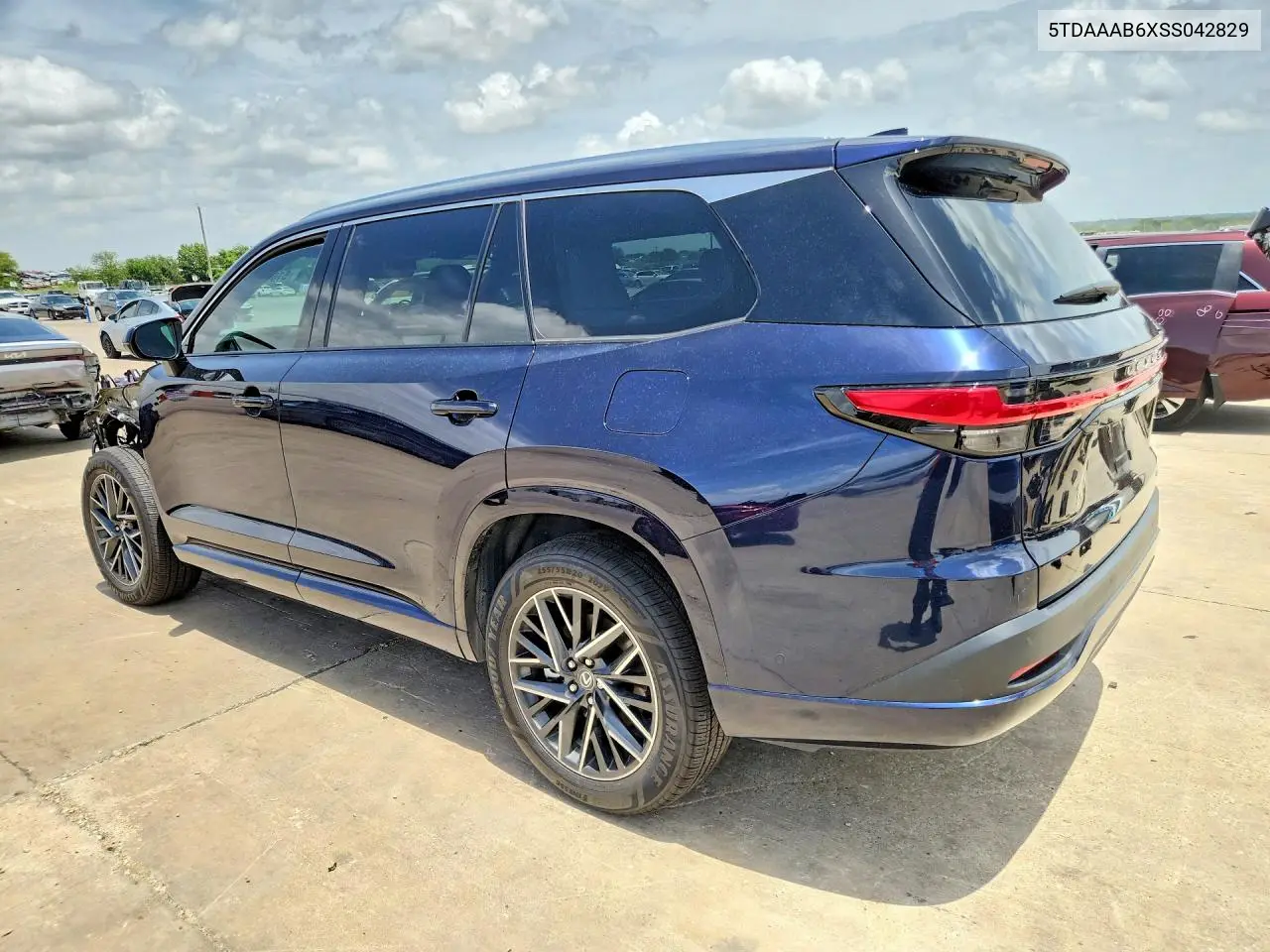 2025 Lexus Tx 350 Premium VIN: 5TDAAAB6XSS042829 Lot: 61616236