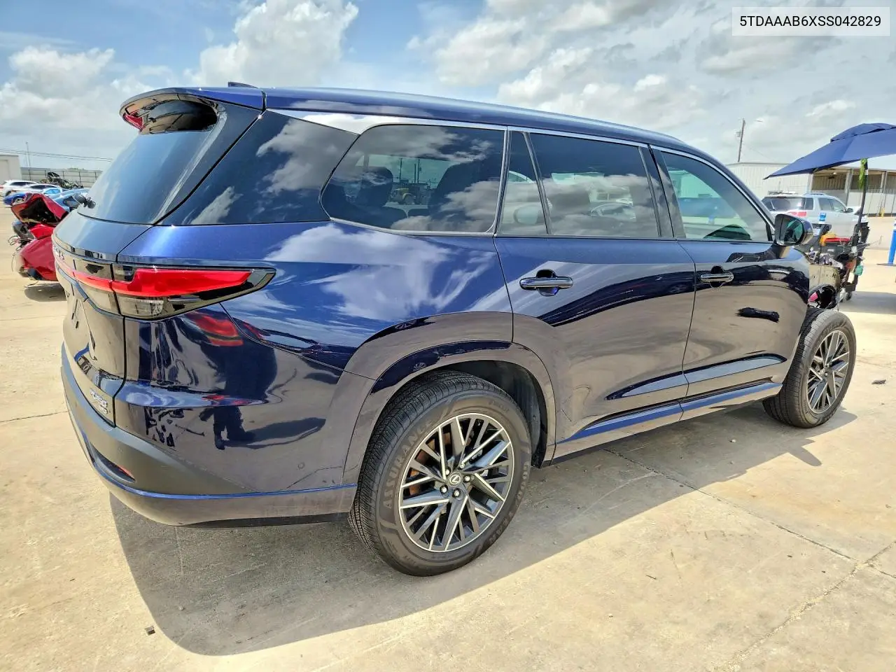 2025 Lexus Tx 350 Premium VIN: 5TDAAAB6XSS042829 Lot: 61616236