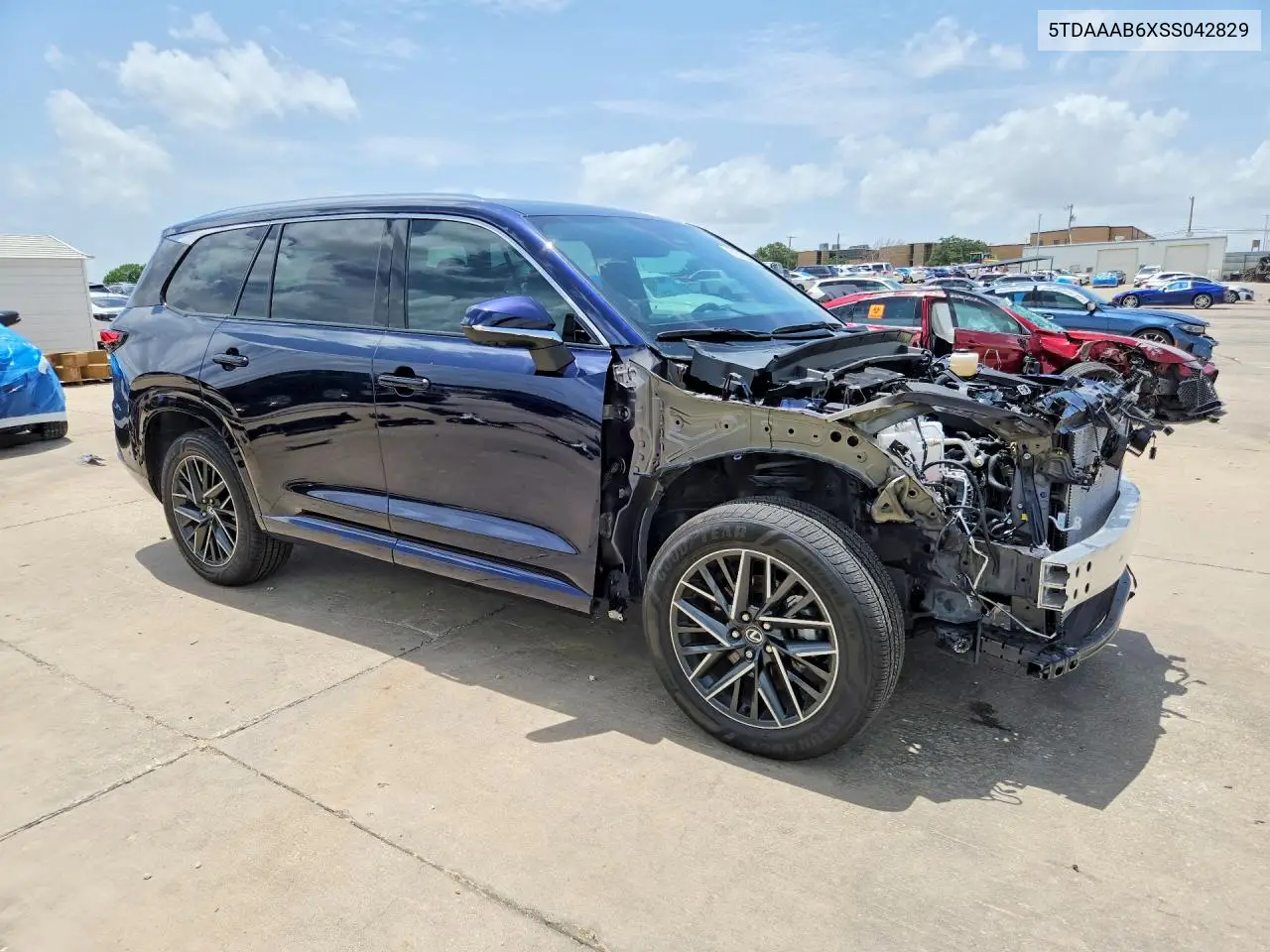 2025 Lexus Tx 350 Premium VIN: 5TDAAAB6XSS042829 Lot: 61616236
