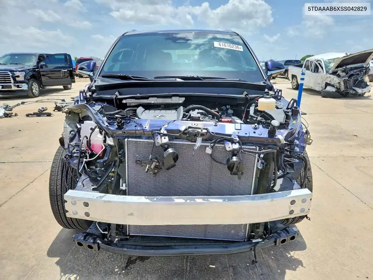 2025 Lexus Tx 350 Premium VIN: 5TDAAAB6XSS042829 Lot: 61616236