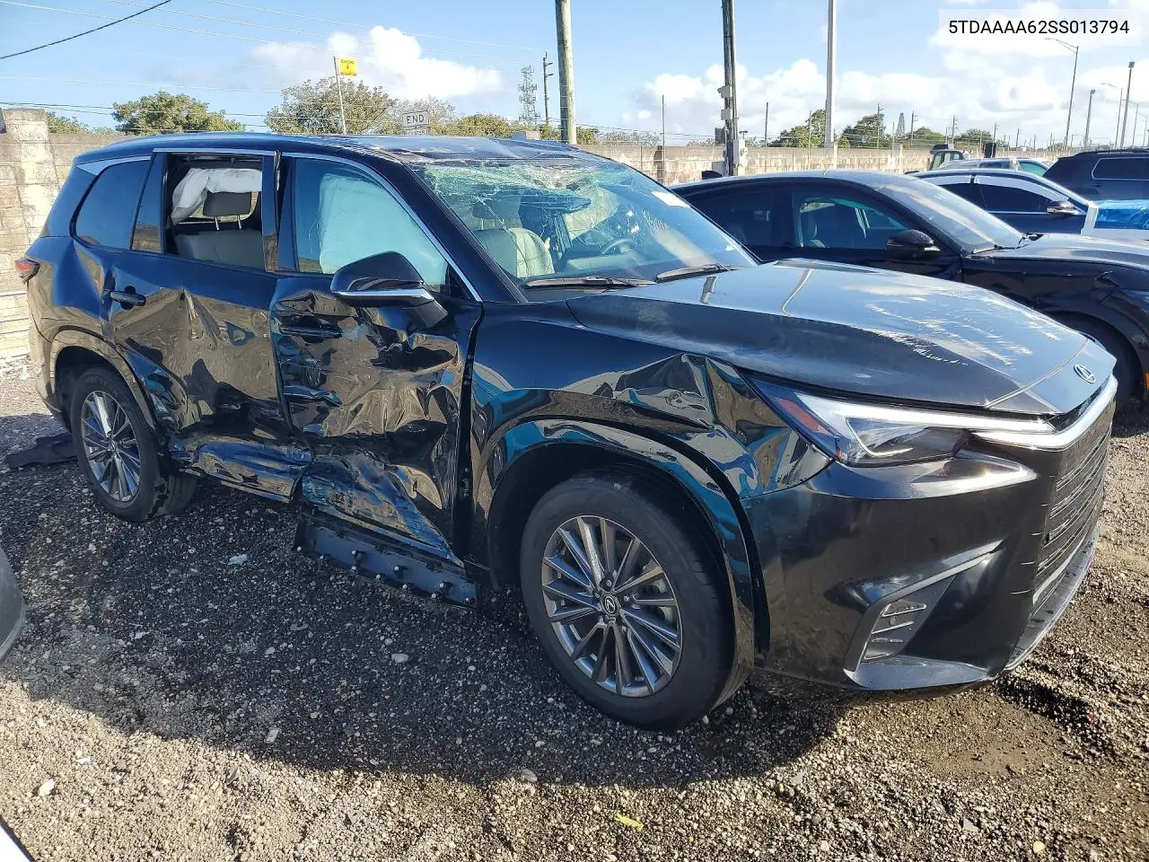 2025 Lexus Tx 350 Base VIN: 5TDAAAA62SS013794 Lot: 78968765