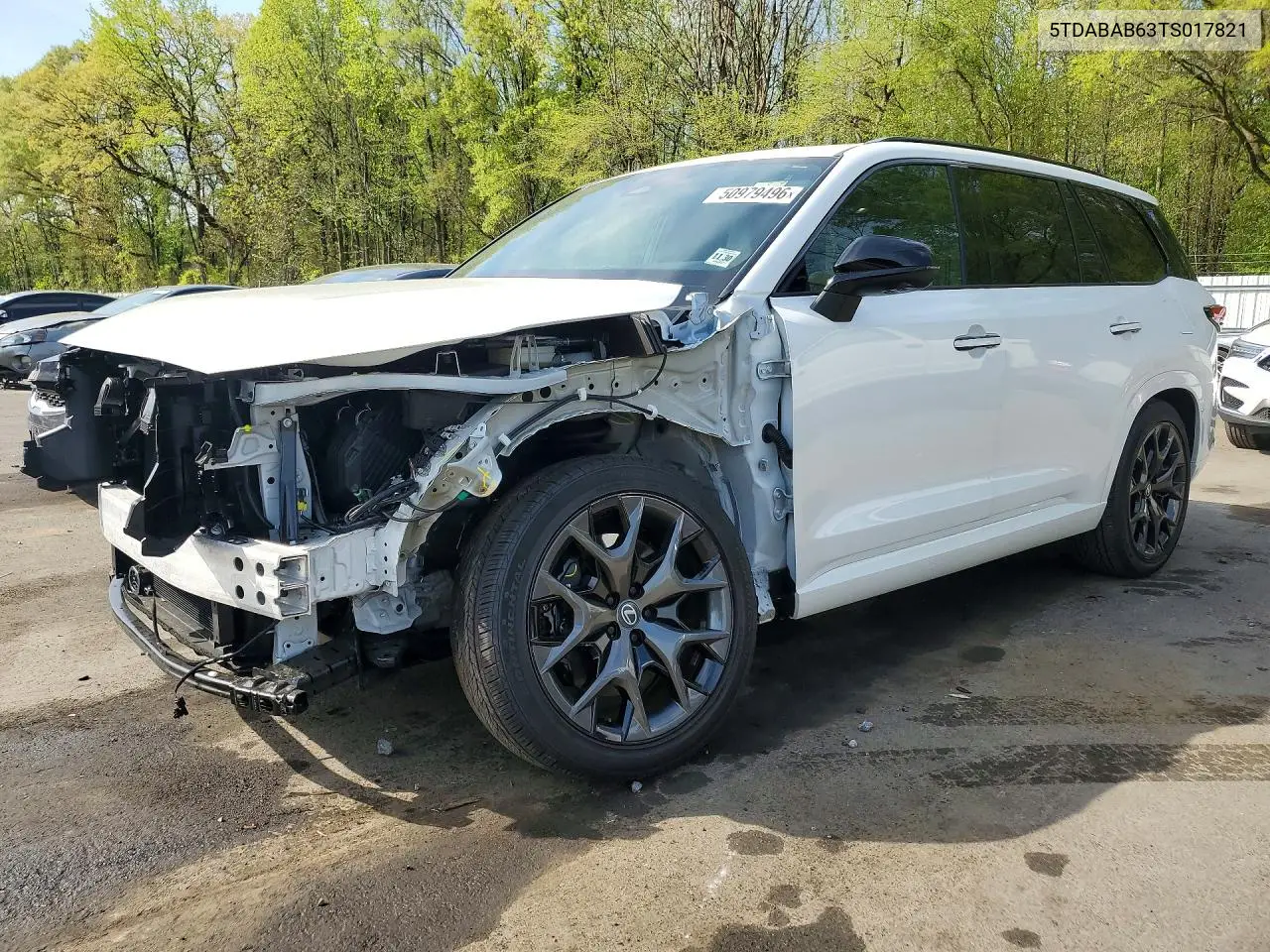 2026 Lexus Tx 500H F Sport Performance Premium VIN: 5TDABAB63TS017821 Lot: 50979496