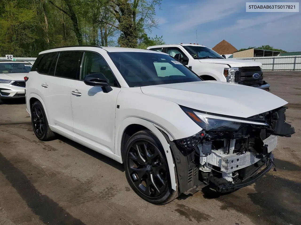 2026 Lexus Tx 500H F Sport Performance Premium VIN: 5TDABAB63TS017821 Lot: 50979496