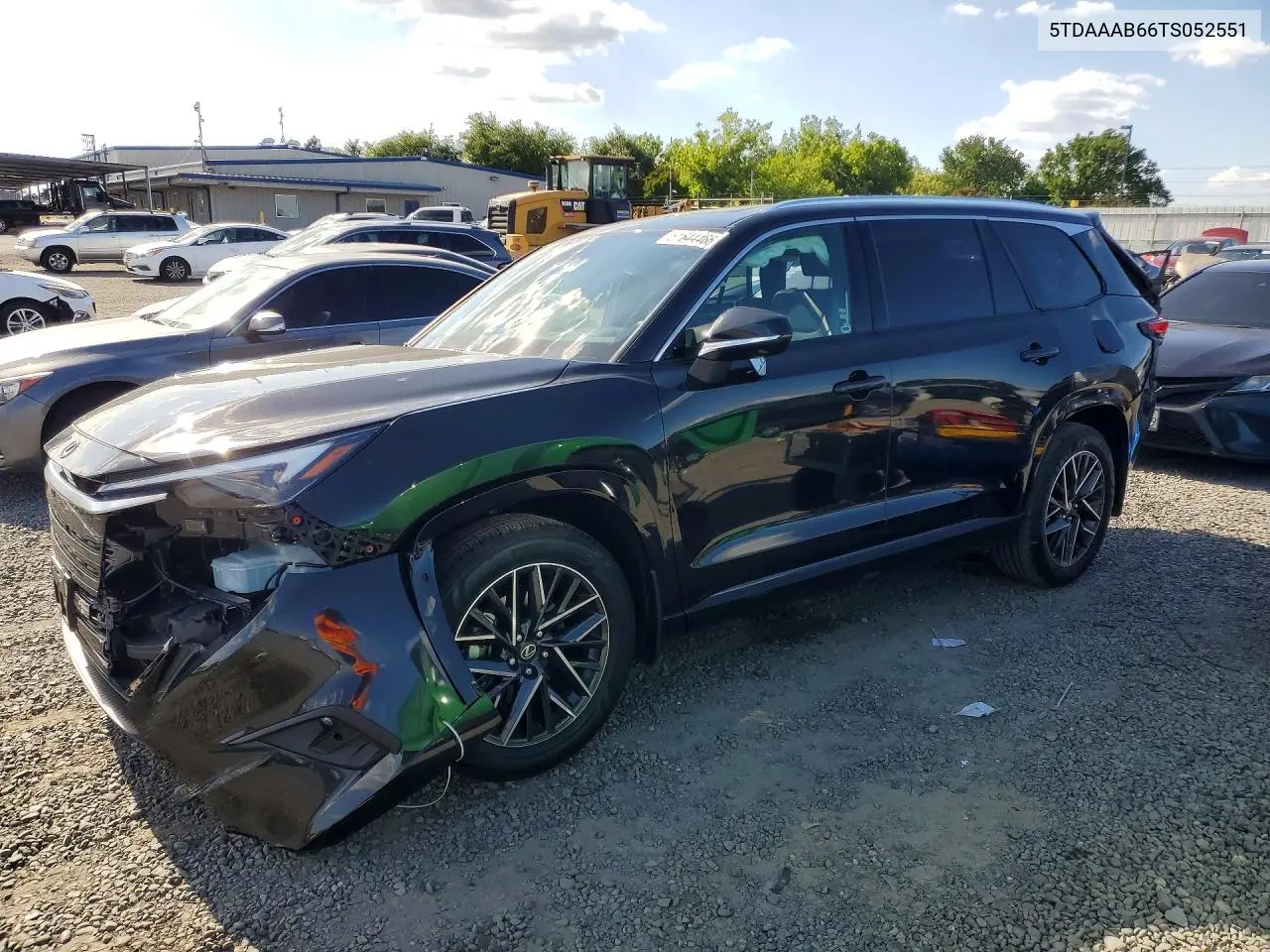 2026 Lexus Tx 350 Base VIN: 5TDAAAB66TS052551 Lot: 51644466