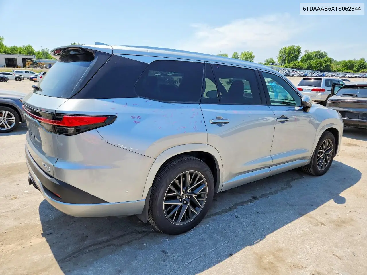 2026 Lexus Tx 350 Luxury VIN: 5TDAAAB6XTS052844 Lot: 53609666