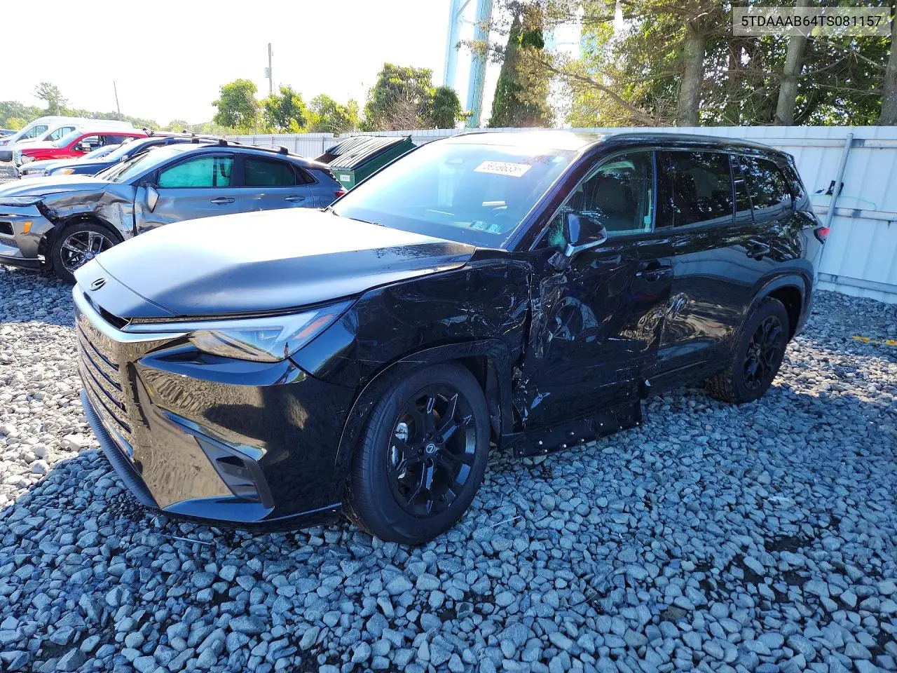 2026 Lexus Tx 350 Premium VIN: 5TDAAAB64TS081157 Lot: 59996356