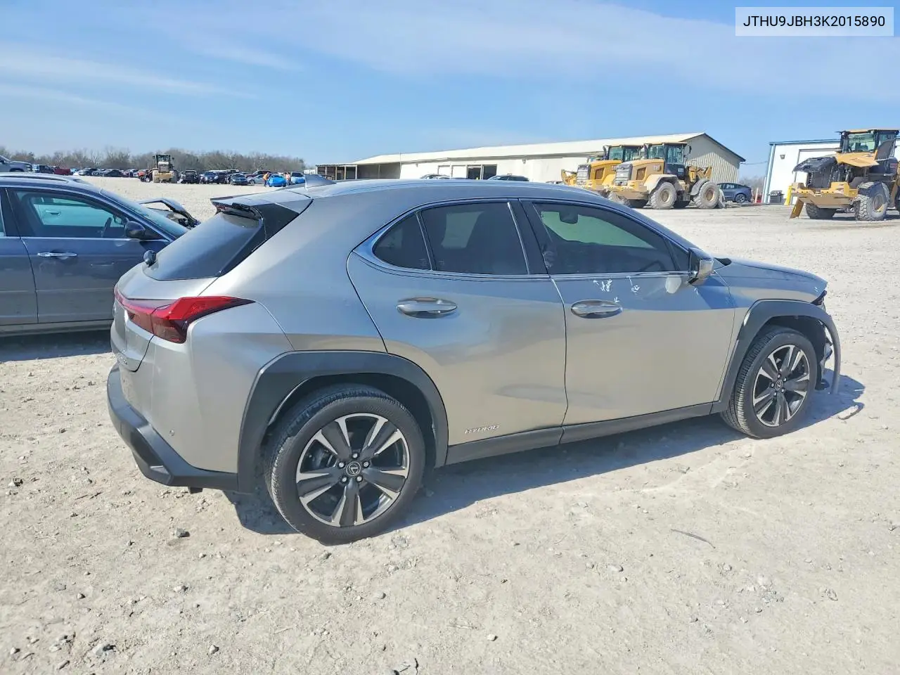 2019 Lexus Ux 250H Base VIN: JTHU9JBH3K2015890 Lot: 46465646