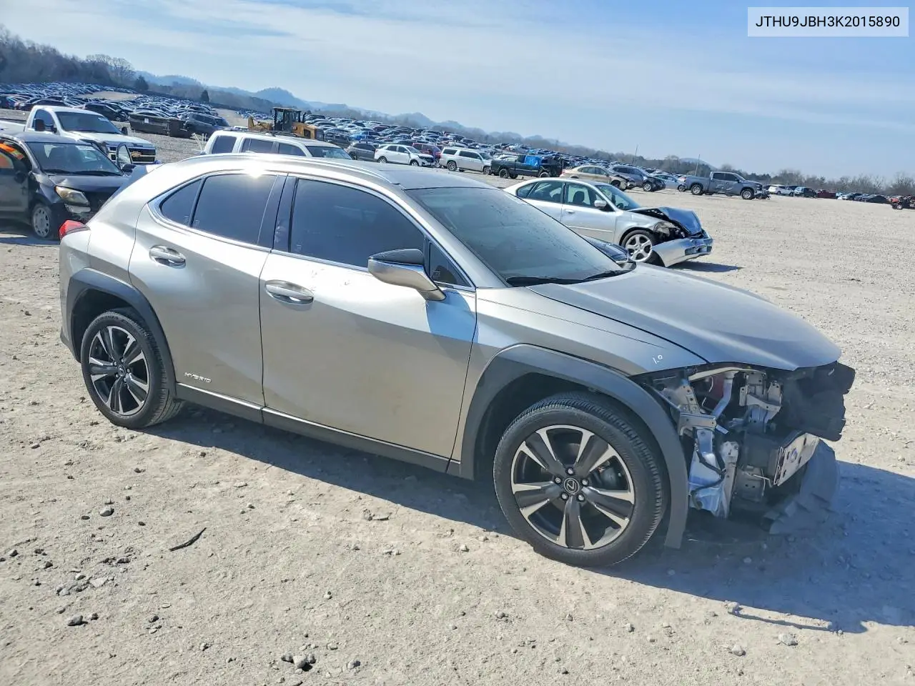 2019 Lexus Ux 250H Base VIN: JTHU9JBH3K2015890 Lot: 46465646