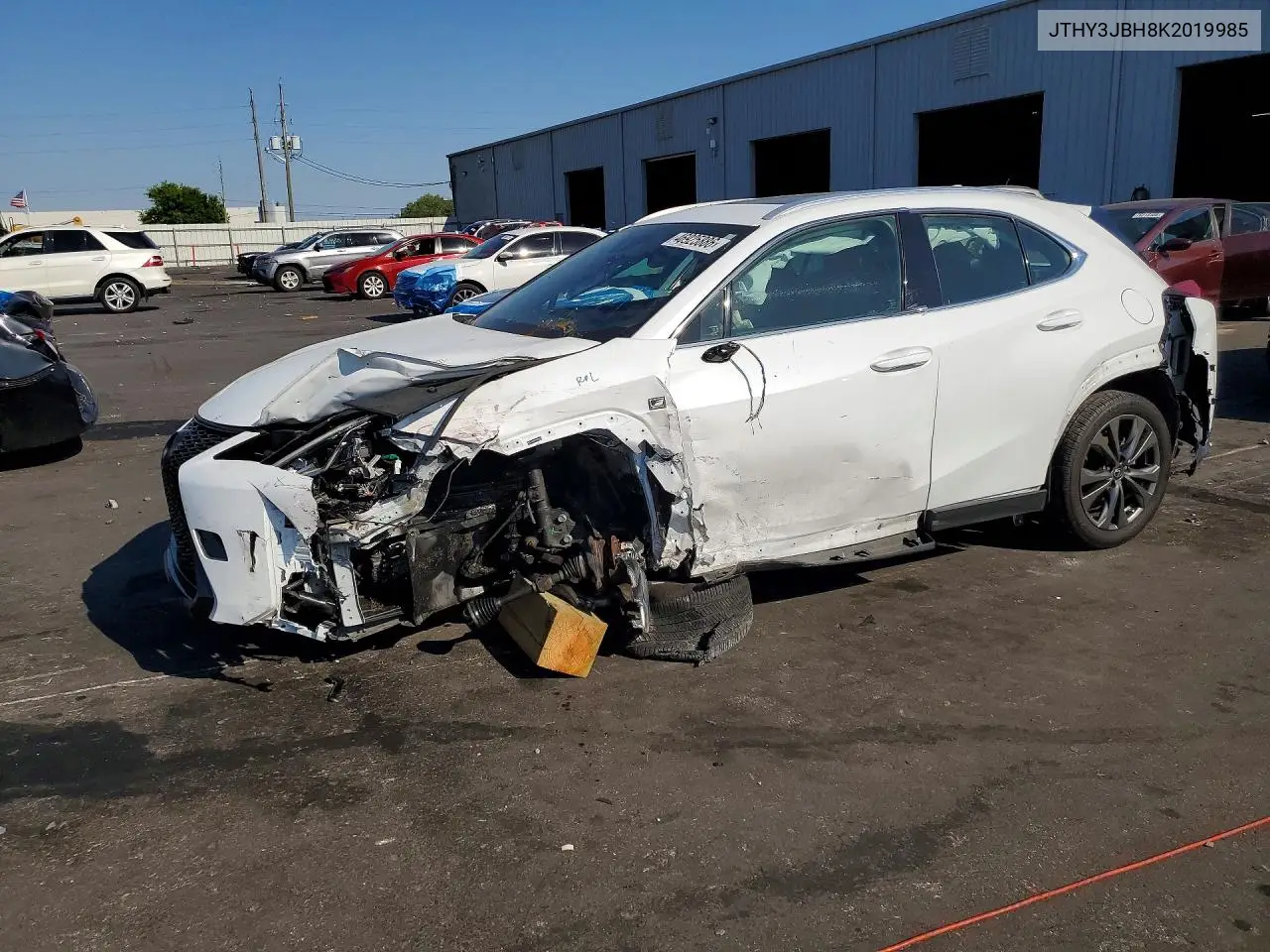 2019 Lexus Ux 200 F Sport VIN: JTHY3JBH8K2019985 Lot: 46925886