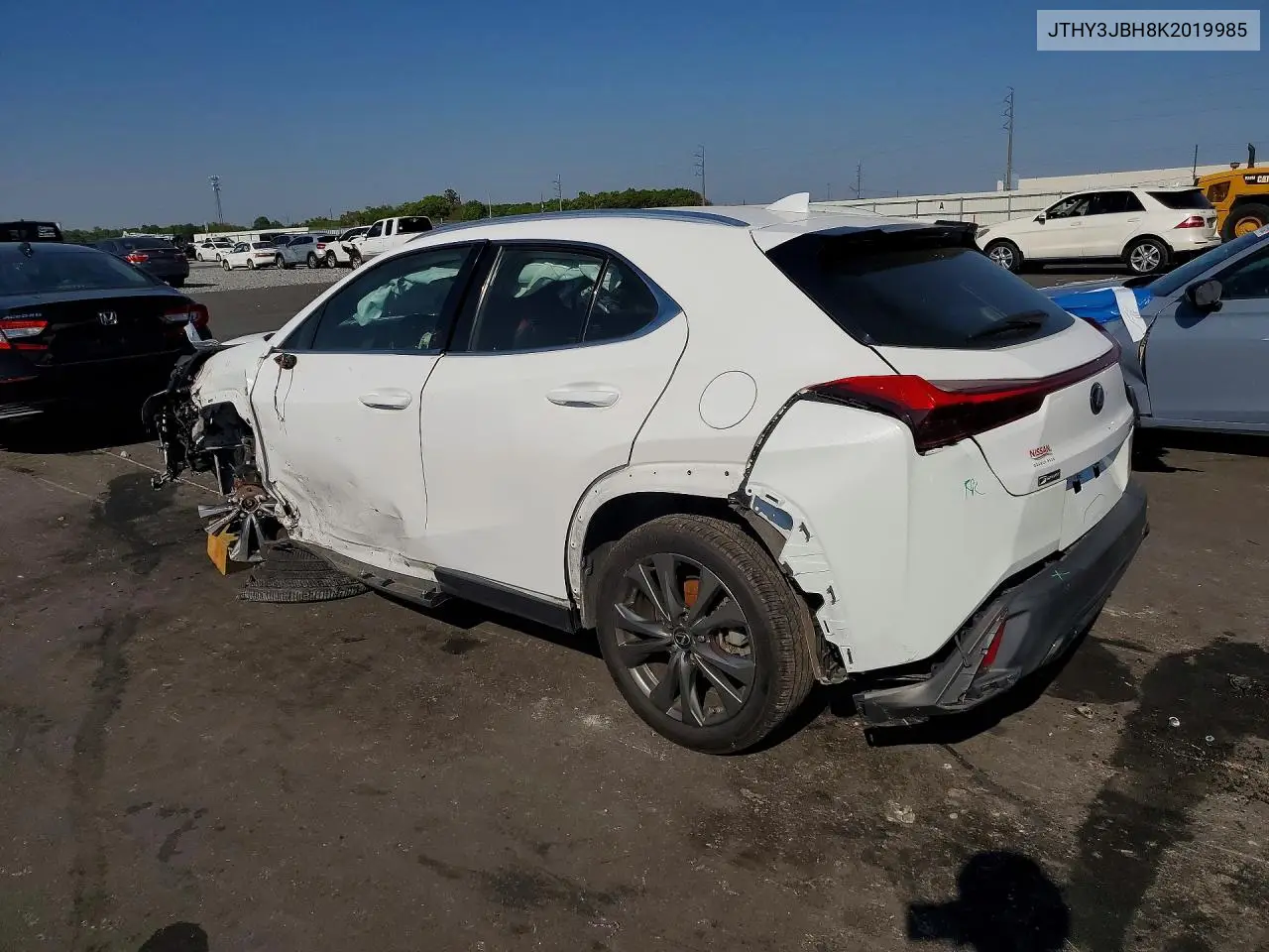 2019 Lexus Ux 200 F Sport VIN: JTHY3JBH8K2019985 Lot: 46925886