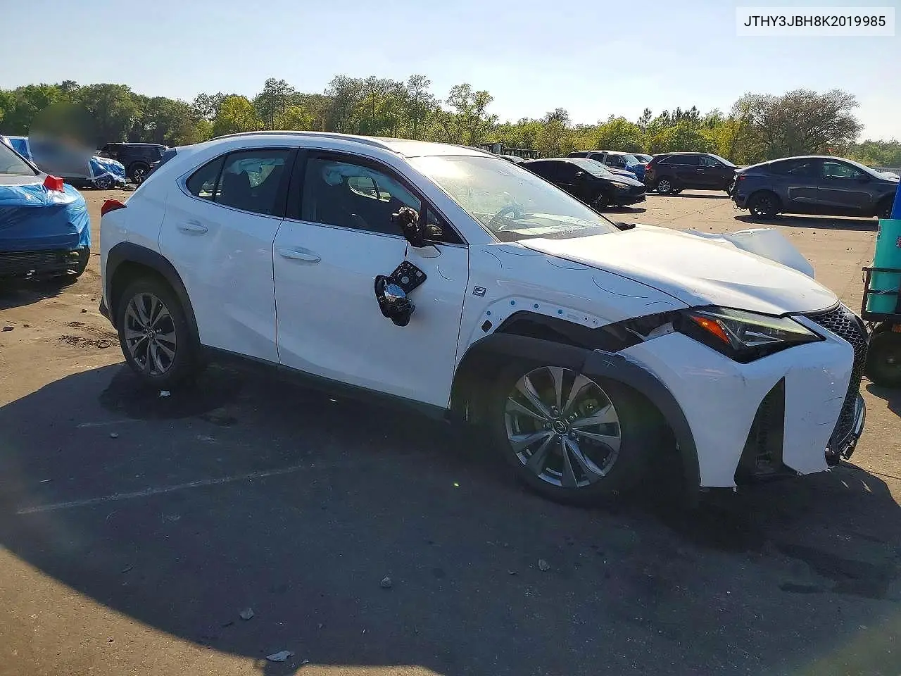2019 Lexus Ux 200 F Sport VIN: JTHY3JBH8K2019985 Lot: 46925886