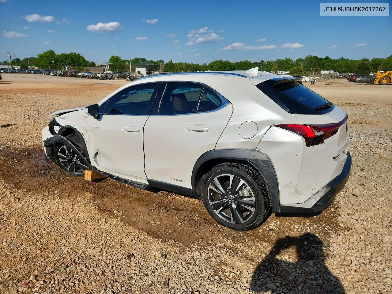 2019 Lexus Ux 250H VIN: JTHU9JBH5K2017267 Lot: 50296346