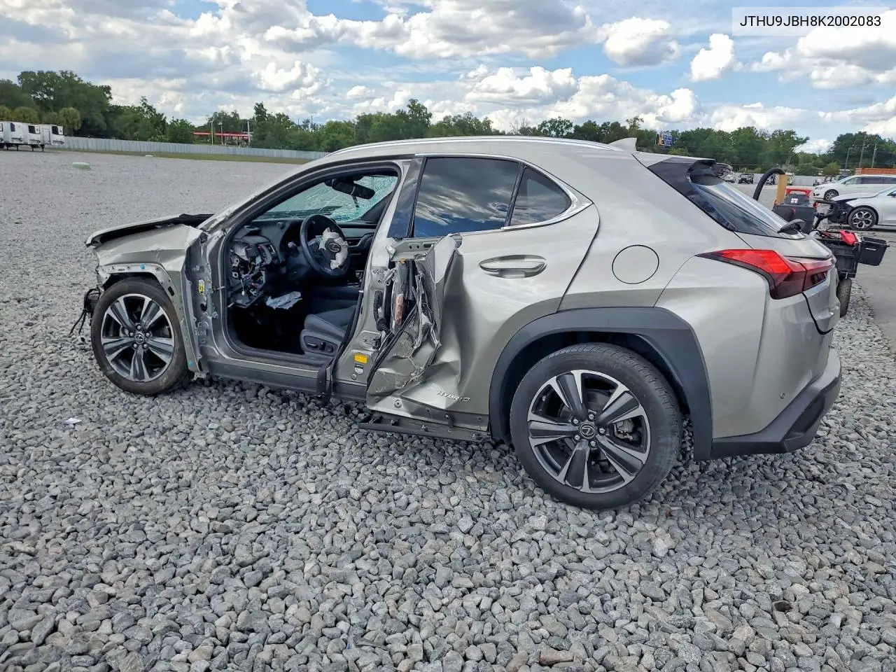 2019 Lexus Ux 250H VIN: JTHU9JBH8K2002083 Lot: 50511526