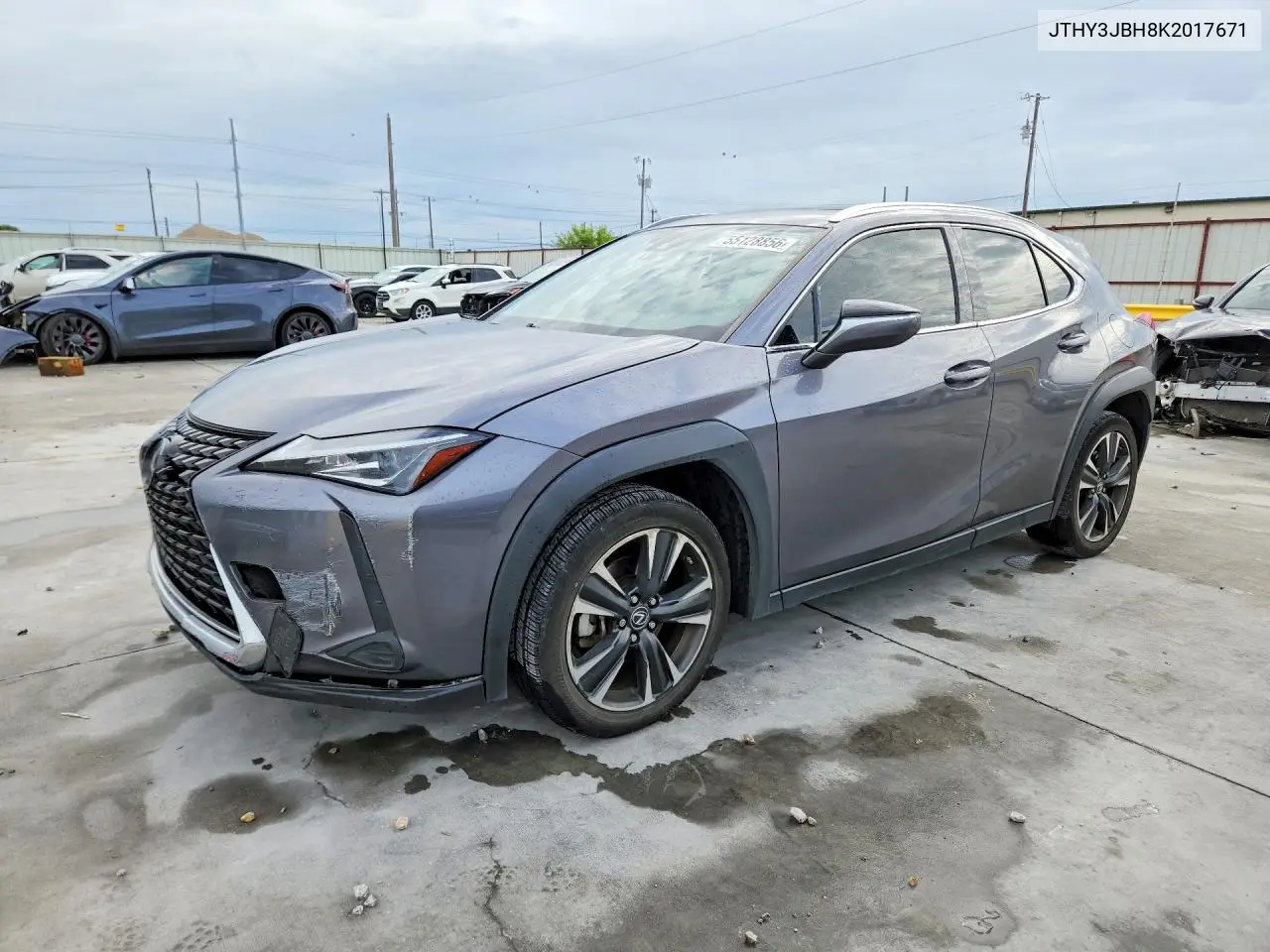 2019 Lexus Ux VIN: JTHY3JBH8K2017671 Lot: 55128856