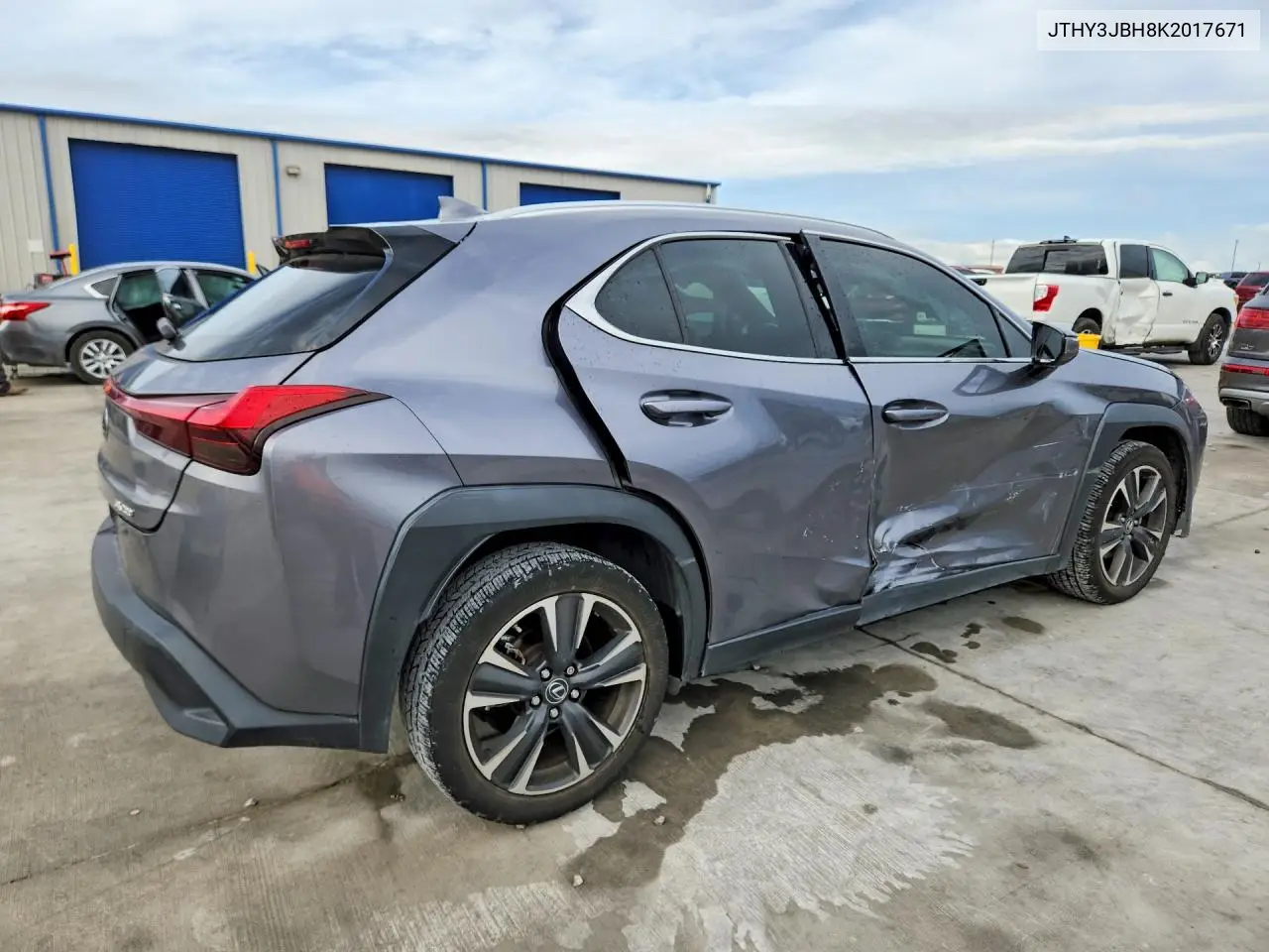 2019 Lexus Ux VIN: JTHY3JBH8K2017671 Lot: 55128856