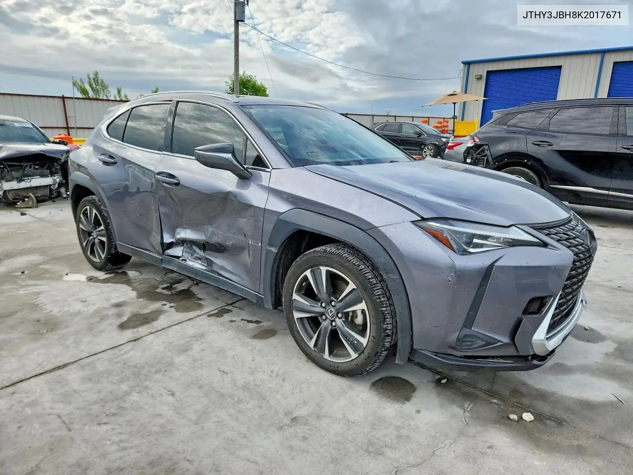 2019 Lexus Ux VIN: JTHY3JBH8K2017671 Lot: 55128856