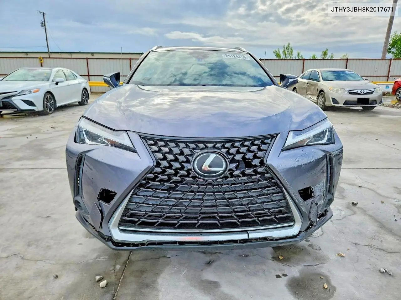 2019 Lexus Ux VIN: JTHY3JBH8K2017671 Lot: 55128856