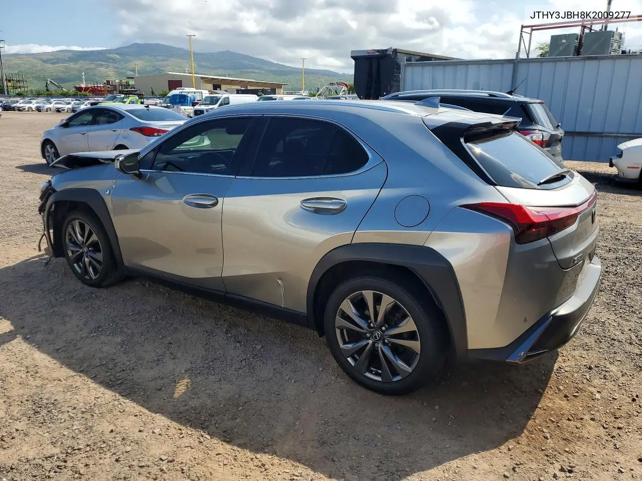 2019 Lexus Ux 200 VIN: JTHY3JBH8K2009277 Lot: 55655786