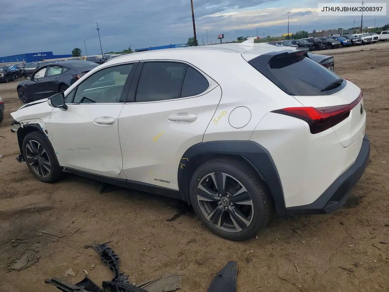2019 Lexus Ux 250H VIN: JTHU9JBH6K2008397 Lot: 56084286