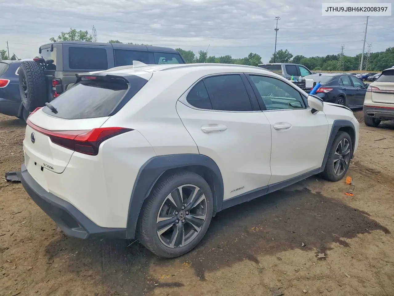 2019 Lexus Ux 250H VIN: JTHU9JBH6K2008397 Lot: 56084286