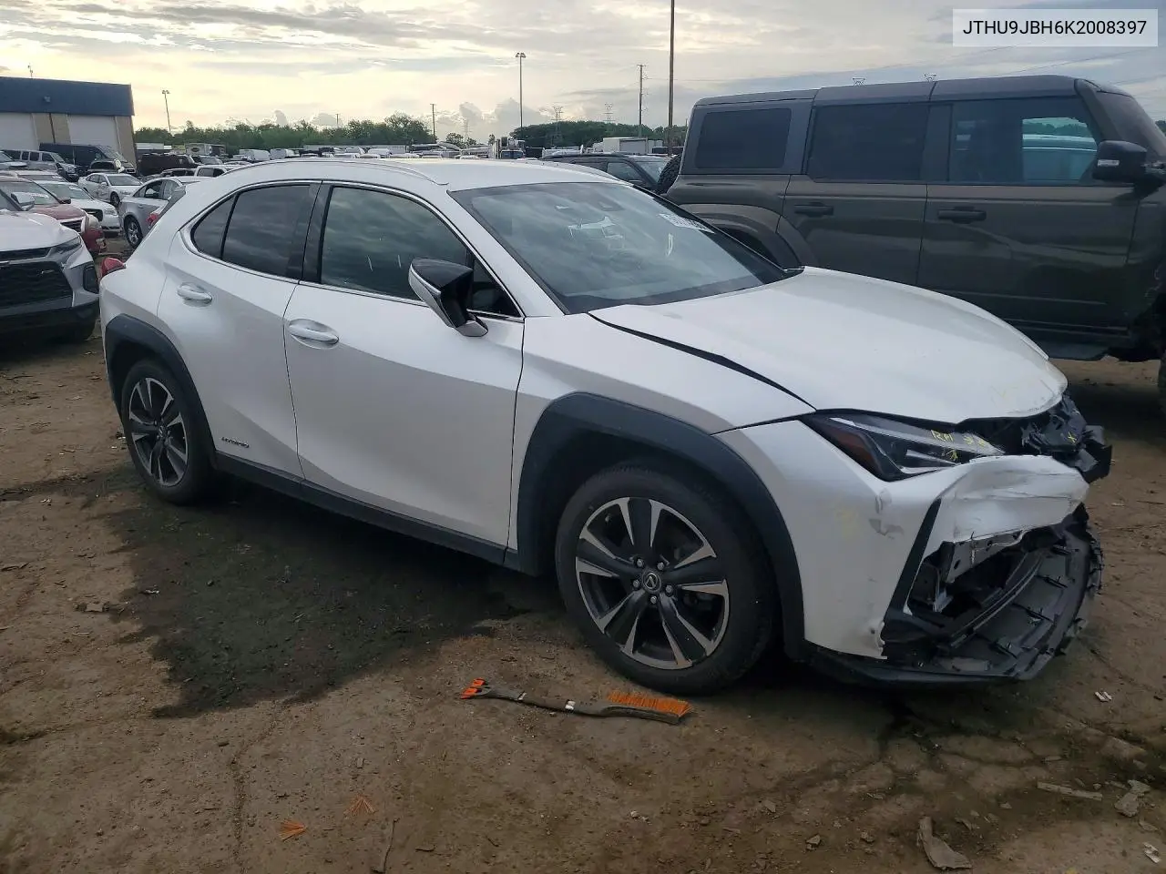 2019 Lexus Ux 250H VIN: JTHU9JBH6K2008397 Lot: 56084286