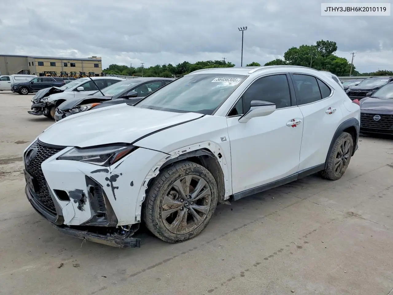2019 Lexus Ux 200 VIN: JTHY3JBH6K2010119 Lot: 56456306