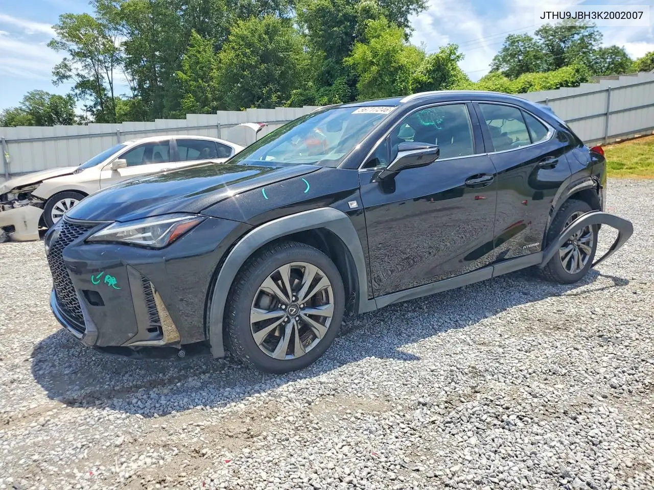 2019 Lexus Ux 250H VIN: JTHU9JBH3K2002007 Lot: 56717246
