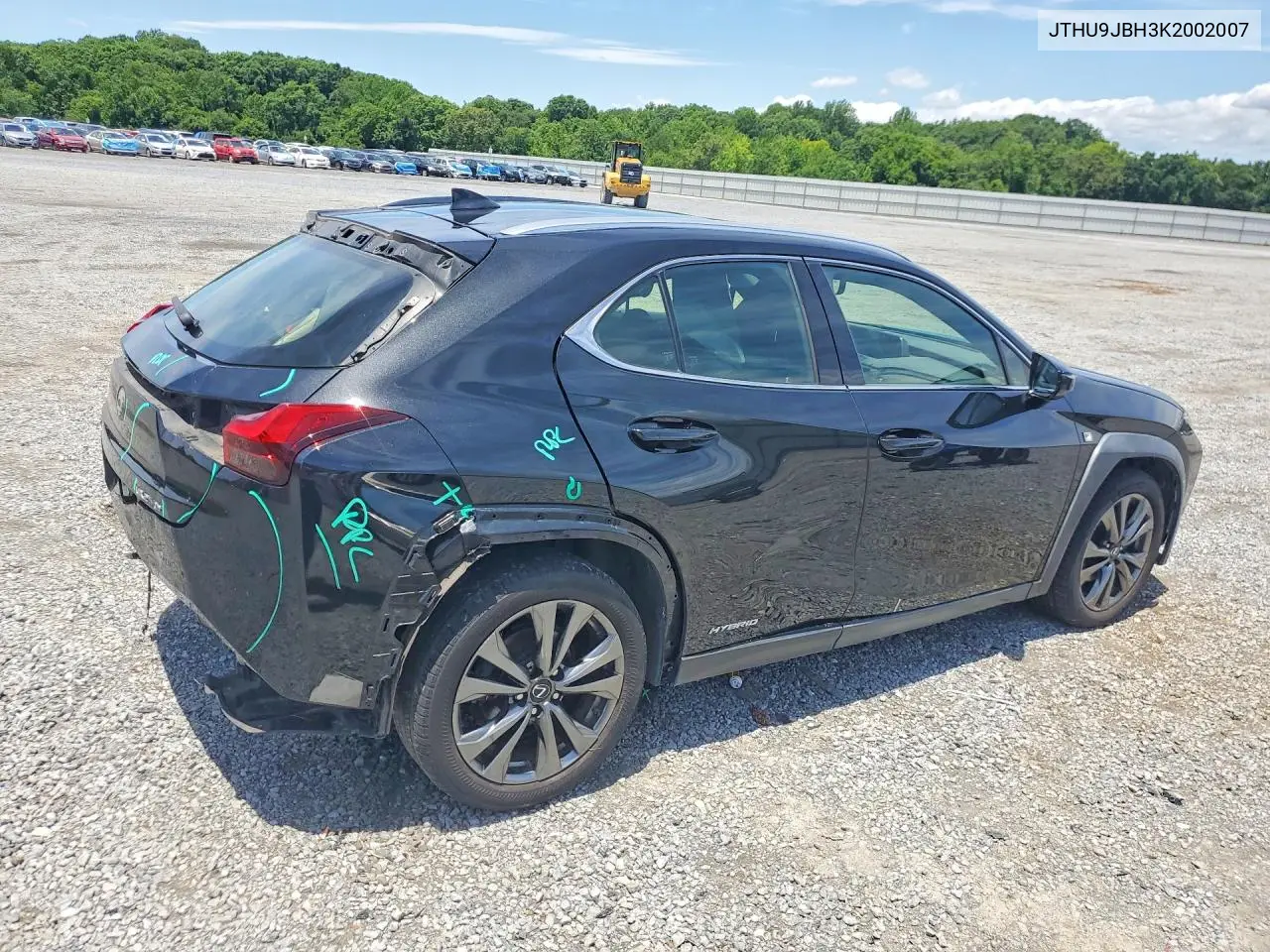 2019 Lexus Ux 250H VIN: JTHU9JBH3K2002007 Lot: 56717246