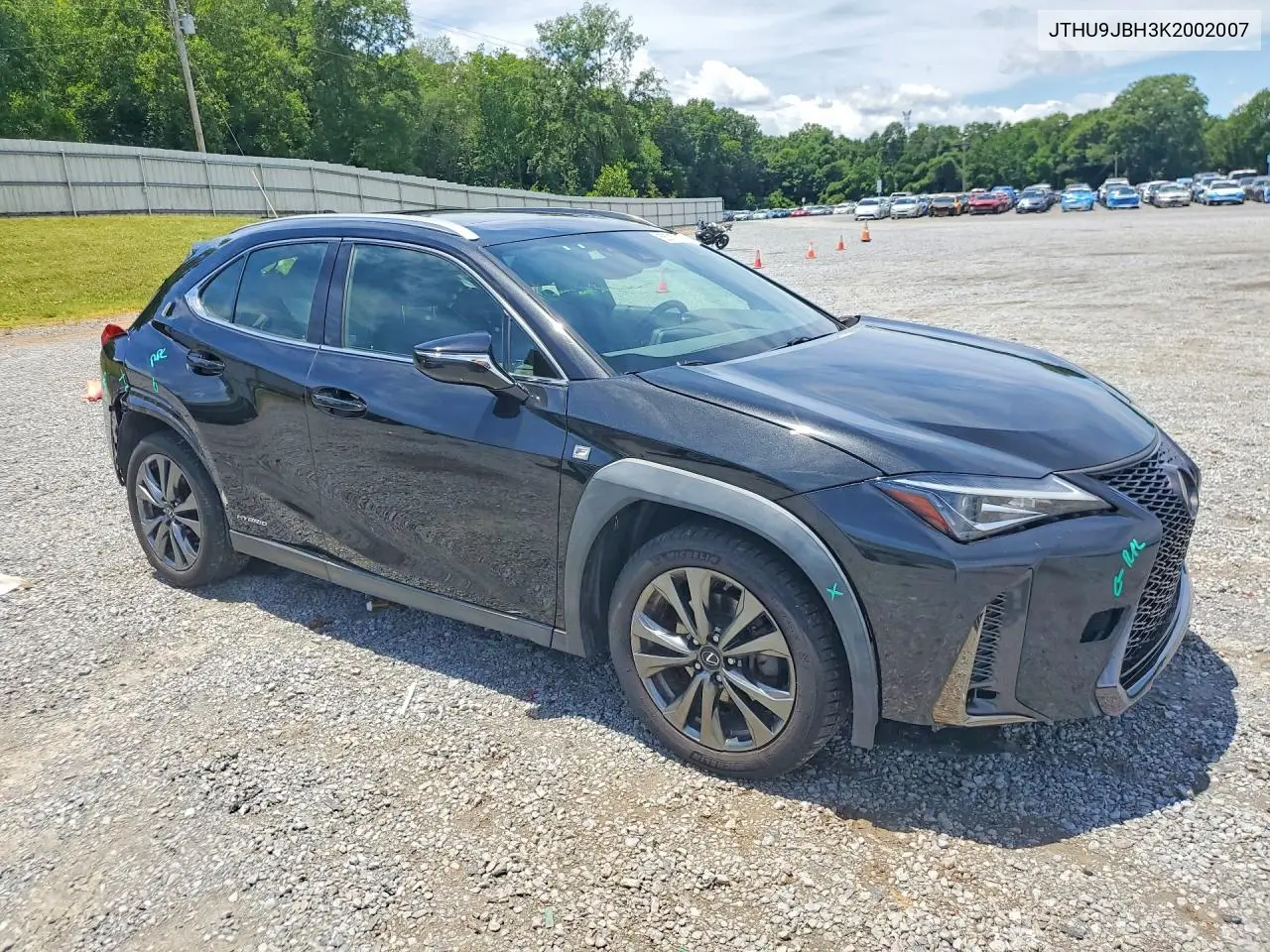 2019 Lexus Ux 250H VIN: JTHU9JBH3K2002007 Lot: 56717246