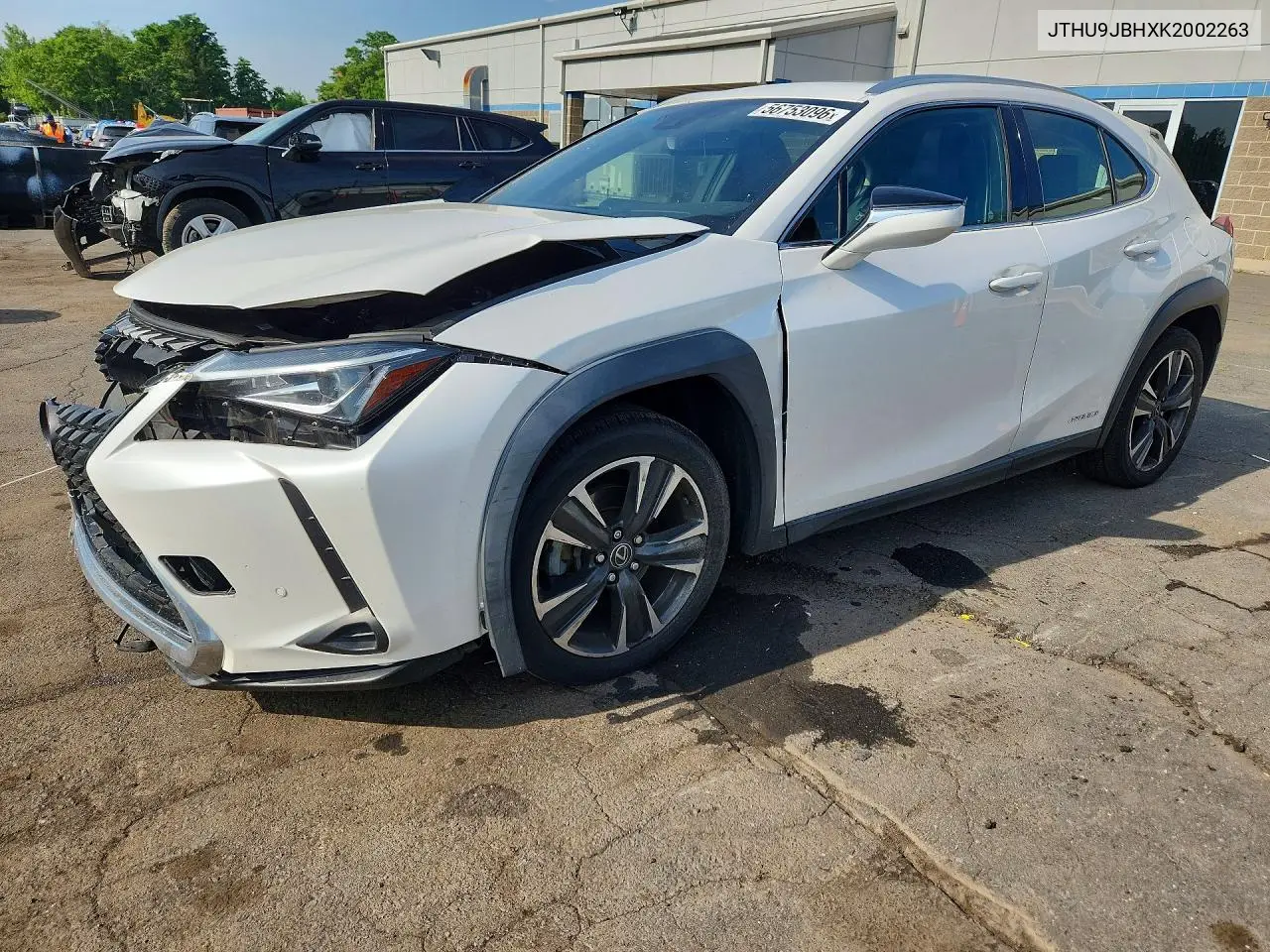 2019 Lexus Ux 250H VIN: JTHU9JBHXK2002263 Lot: 56753096
