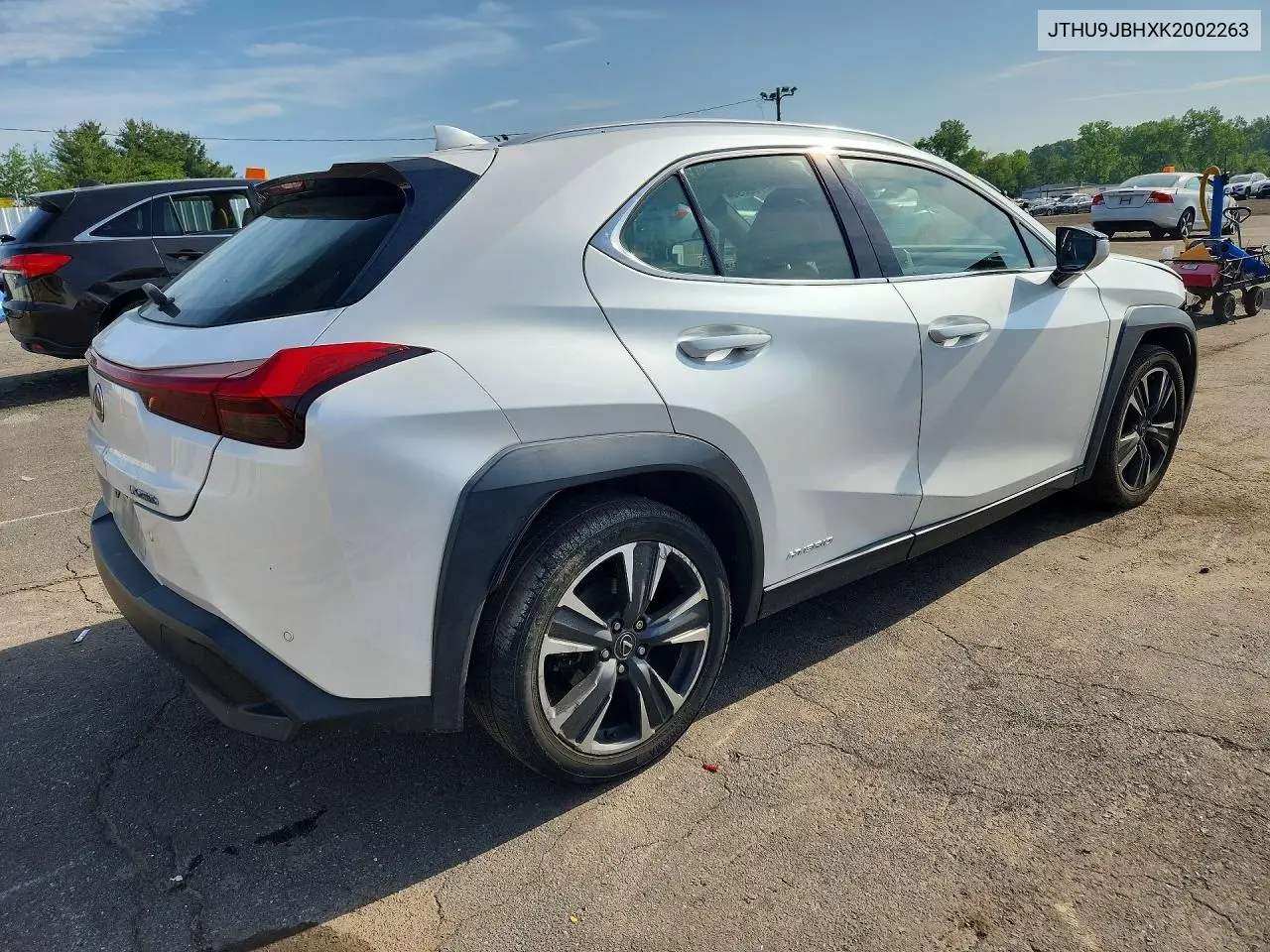 2019 Lexus Ux 250H VIN: JTHU9JBHXK2002263 Lot: 56753096