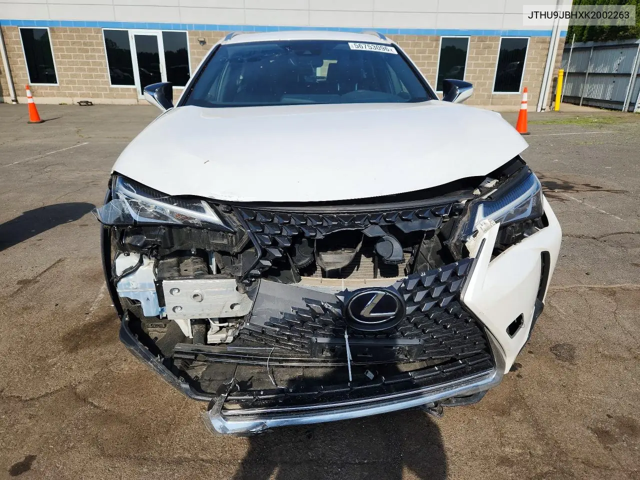 2019 Lexus Ux 250H VIN: JTHU9JBHXK2002263 Lot: 56753096