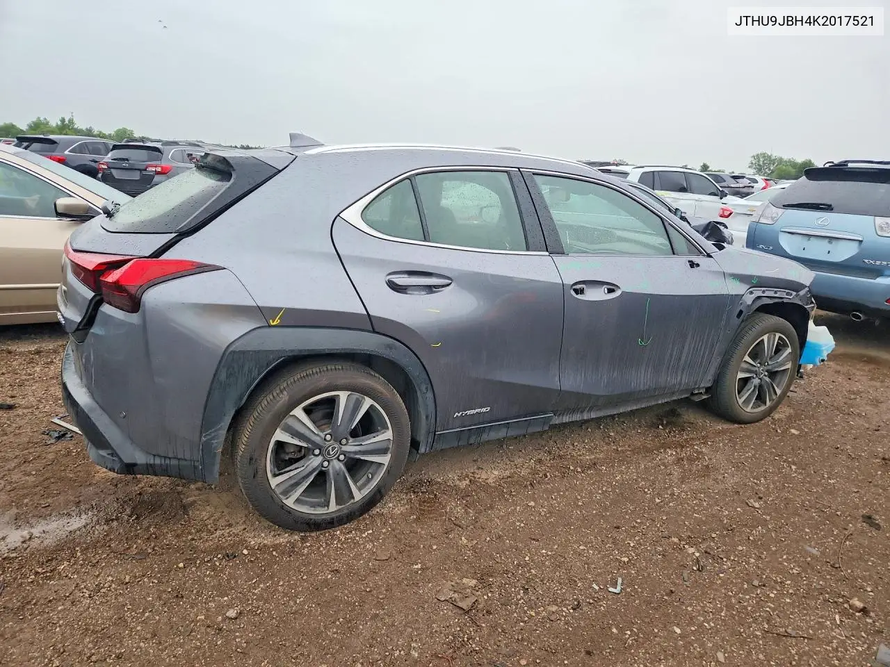 2019 Lexus Ux 250H VIN: JTHU9JBH4K2017521 Lot: 56789926
