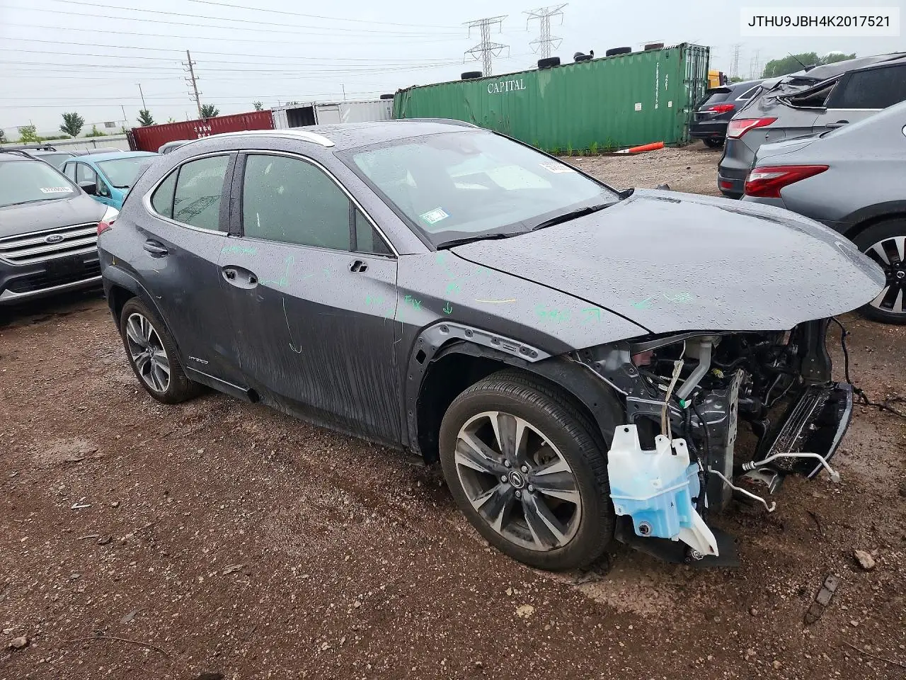 2019 Lexus Ux 250H VIN: JTHU9JBH4K2017521 Lot: 56789926